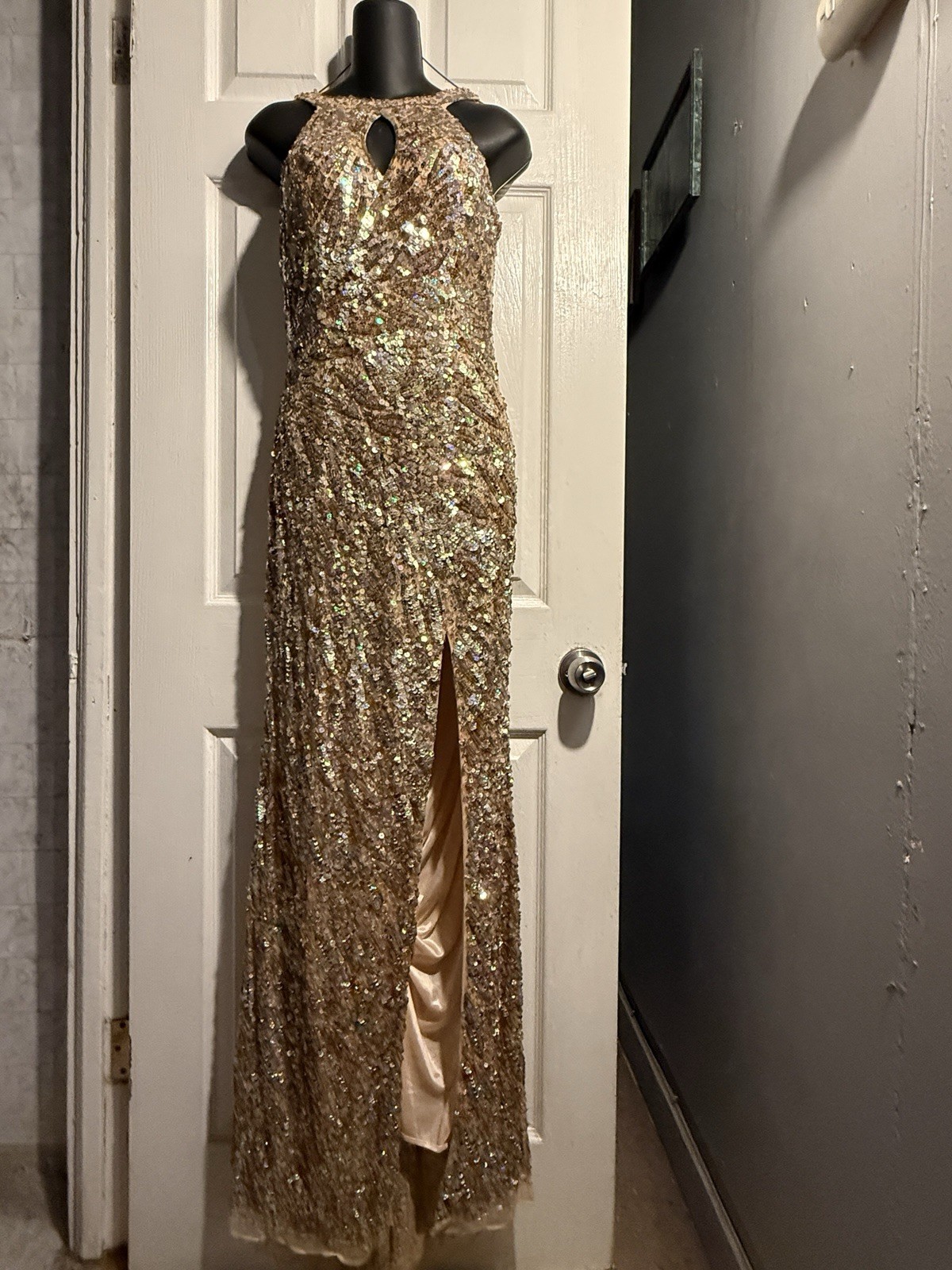 Sequin Cassandra Stone Evening Gown! Prom