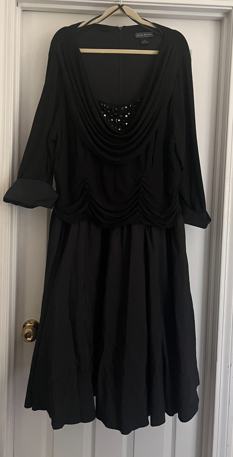 Jessica Thompson 24W Long Fit and Flare Evening / Event Gown