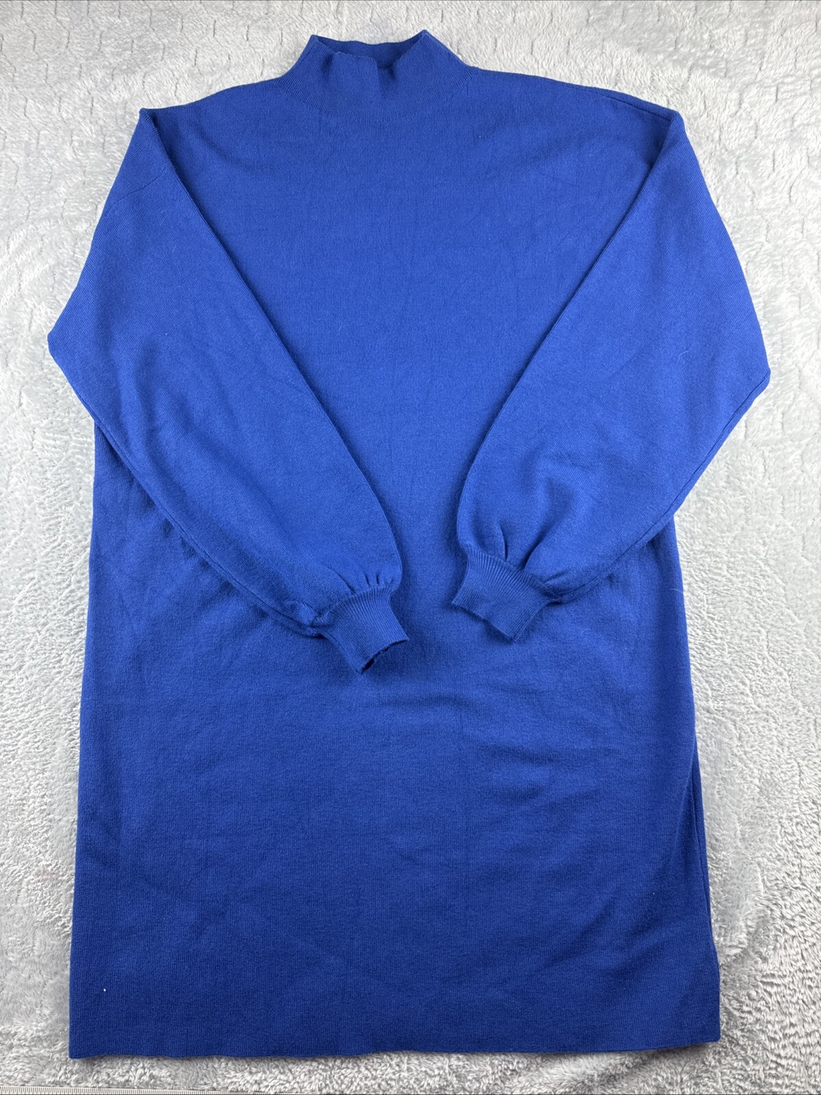 Stitch Fix Vero Moda Long Sleeve Blue Mock Turtleneck Sweater Dress Women’s S
