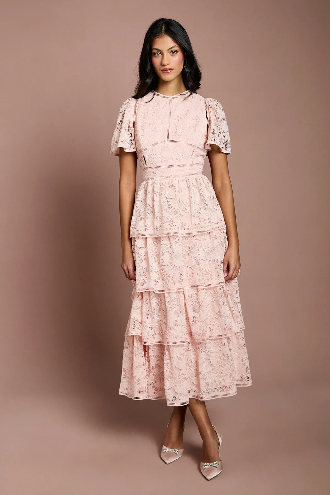 Coast Blush A-Line Dress Womens Occasion Dresses