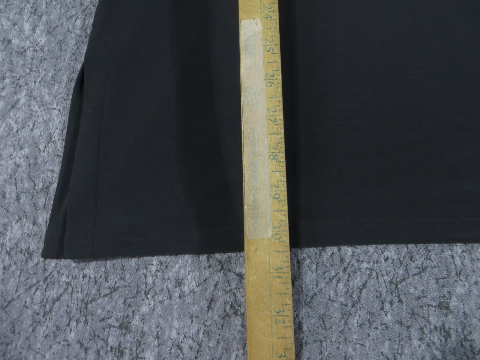 Sympli Slinky Stretch Long Sleeve Dress Womens 10 Pullover Gray