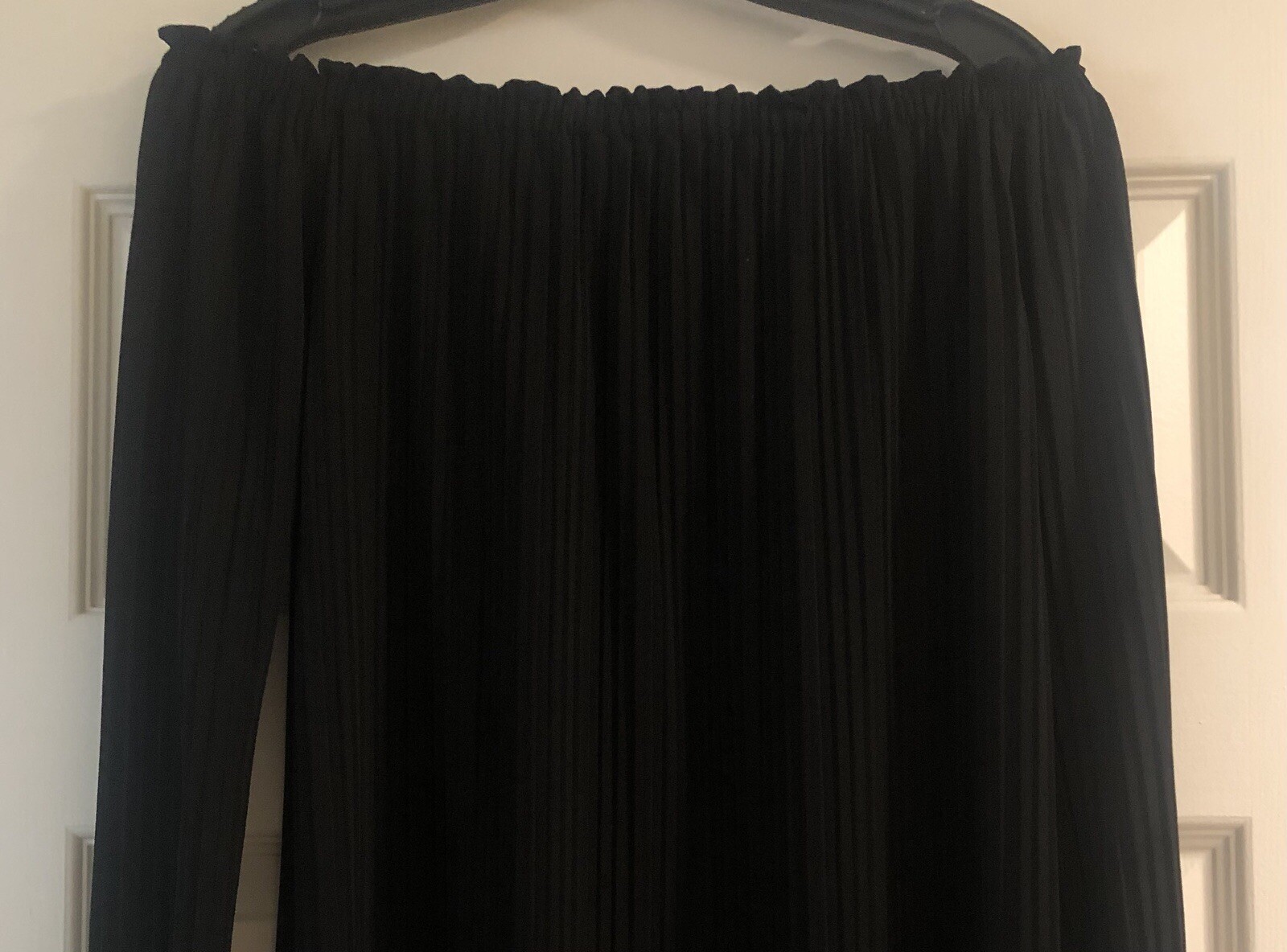 One Clothing Boho Revival Accordion Pleated Off The Shoulder Resortcore Size XS