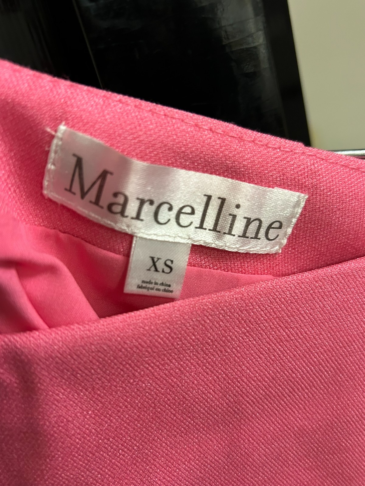 Marcelline Morgana Strapless Top & Mini Skirt, Bubble Gum Pink, Size: XS