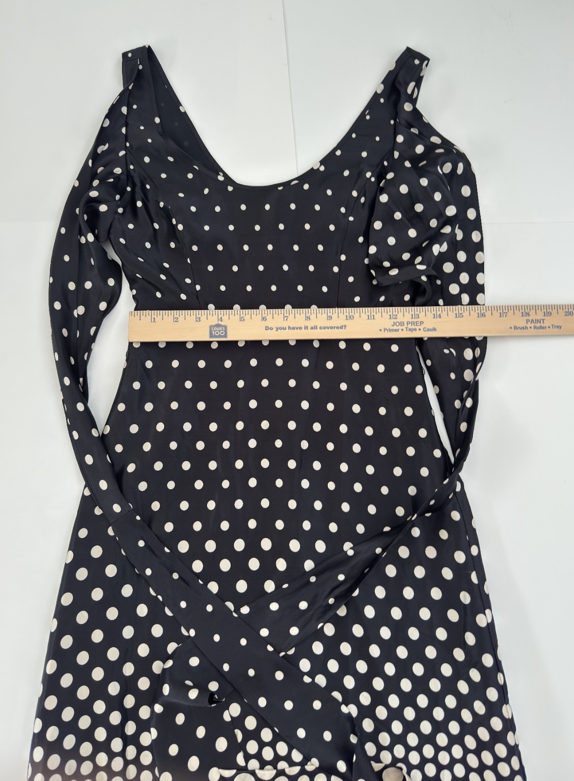 Ted Baker Black Polka Dot Silk Women’s Dress Size Ted 1 US 2/4