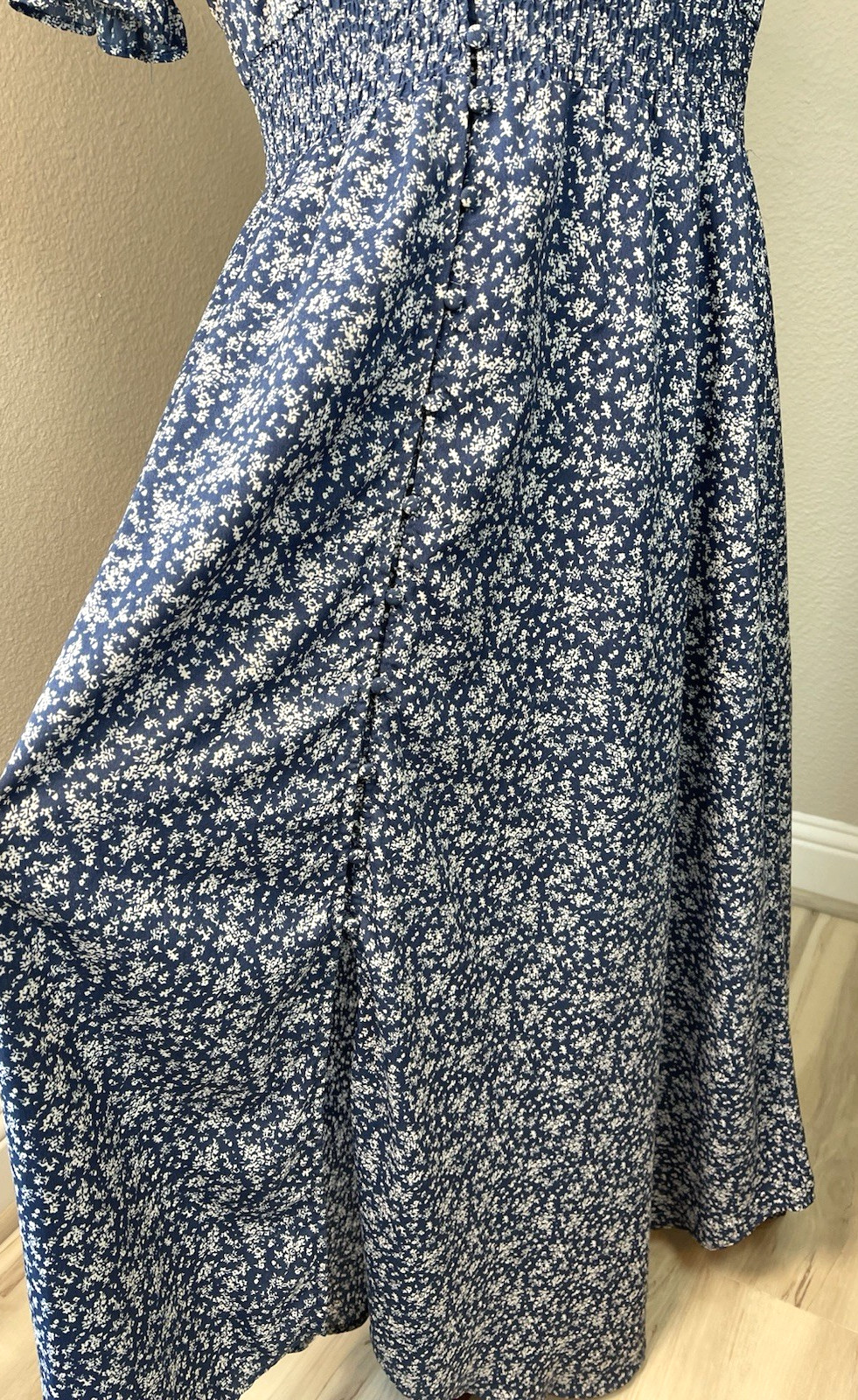 Baltic Born NEW! maxi asymetrical summer dress Large feminine coquette