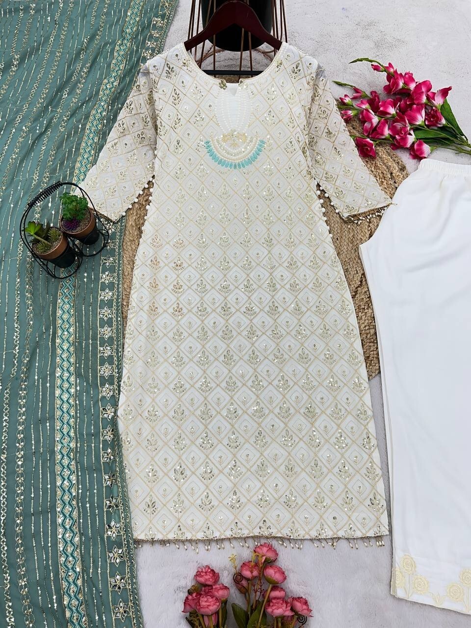 Designer Pakistani Salwar Kameez Ready To Wear Suits Indian Wedding Party Kurta