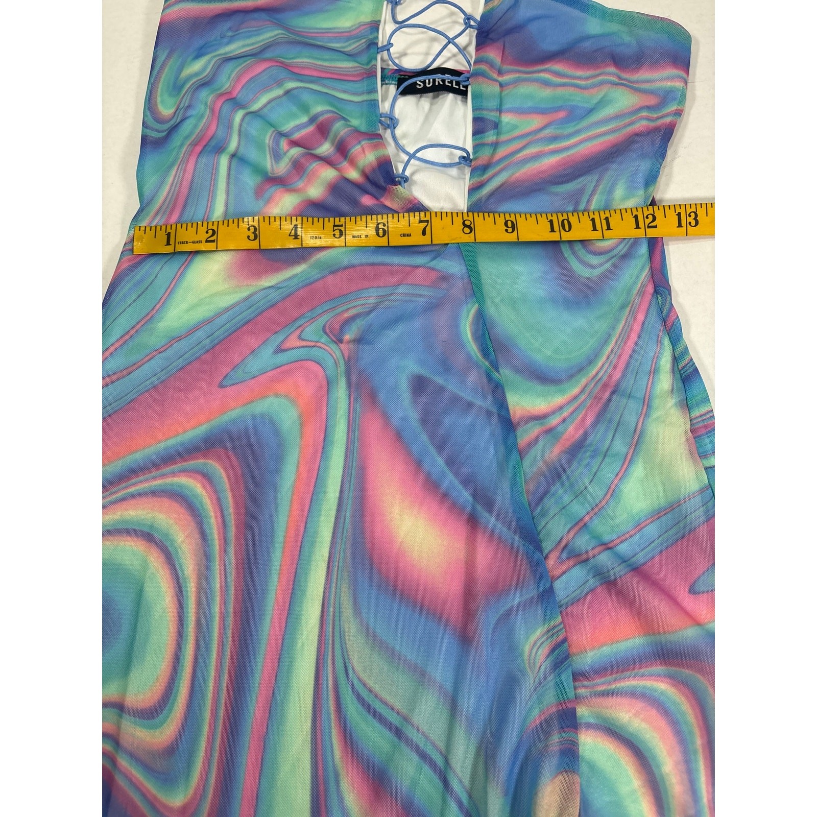 Sorella Abstract Print Bodycon Dress – Size M