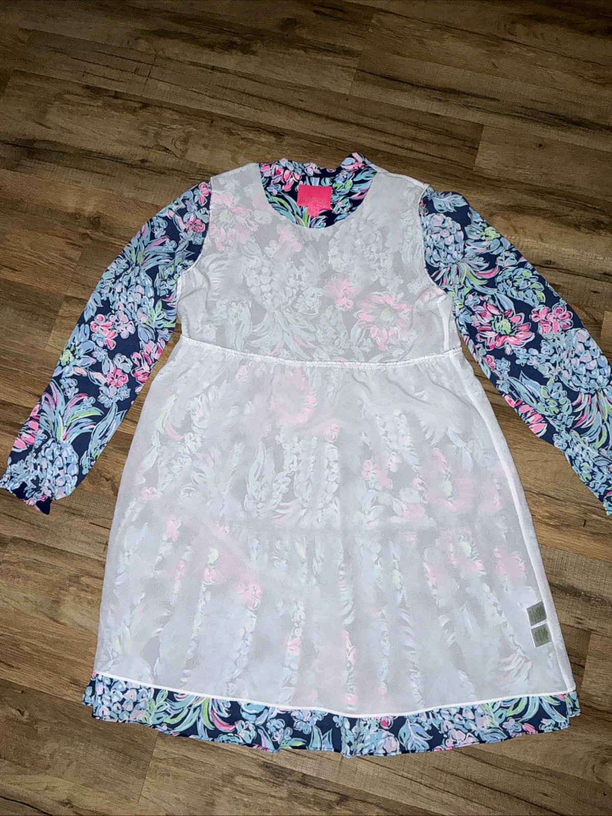 Lilly Pulitzer Winona Stretch Dress Navy Pineapple Paradise Size Small NEW