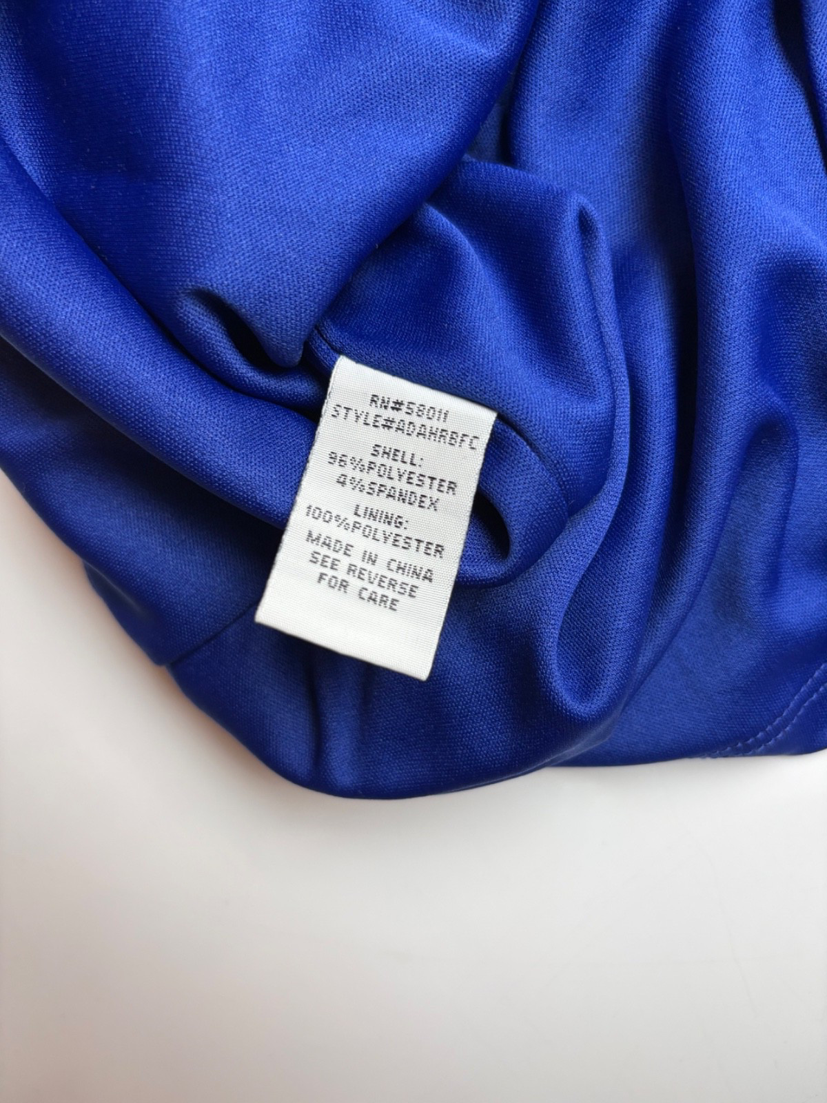 Sangria Women’s Cobalt Blue Ruffle Sleeve Sheath Dress Size 12 NWT Cocktail
