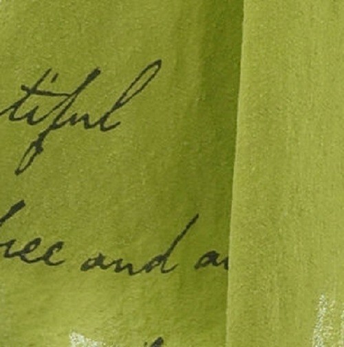 LUUKAA Linen Gauze A5009 LUCKY TUCKER DRESS Ruched Hem (sizes S-L) LIME GREEN