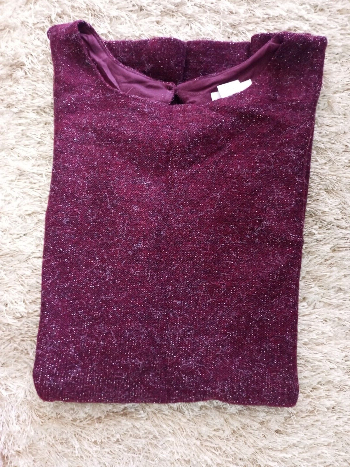 Women formal Casual Dark Red Color bergandi Dress For Christmas Woman Lady
