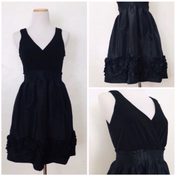 Max & Cleo Rosette Cocktail Party Dress