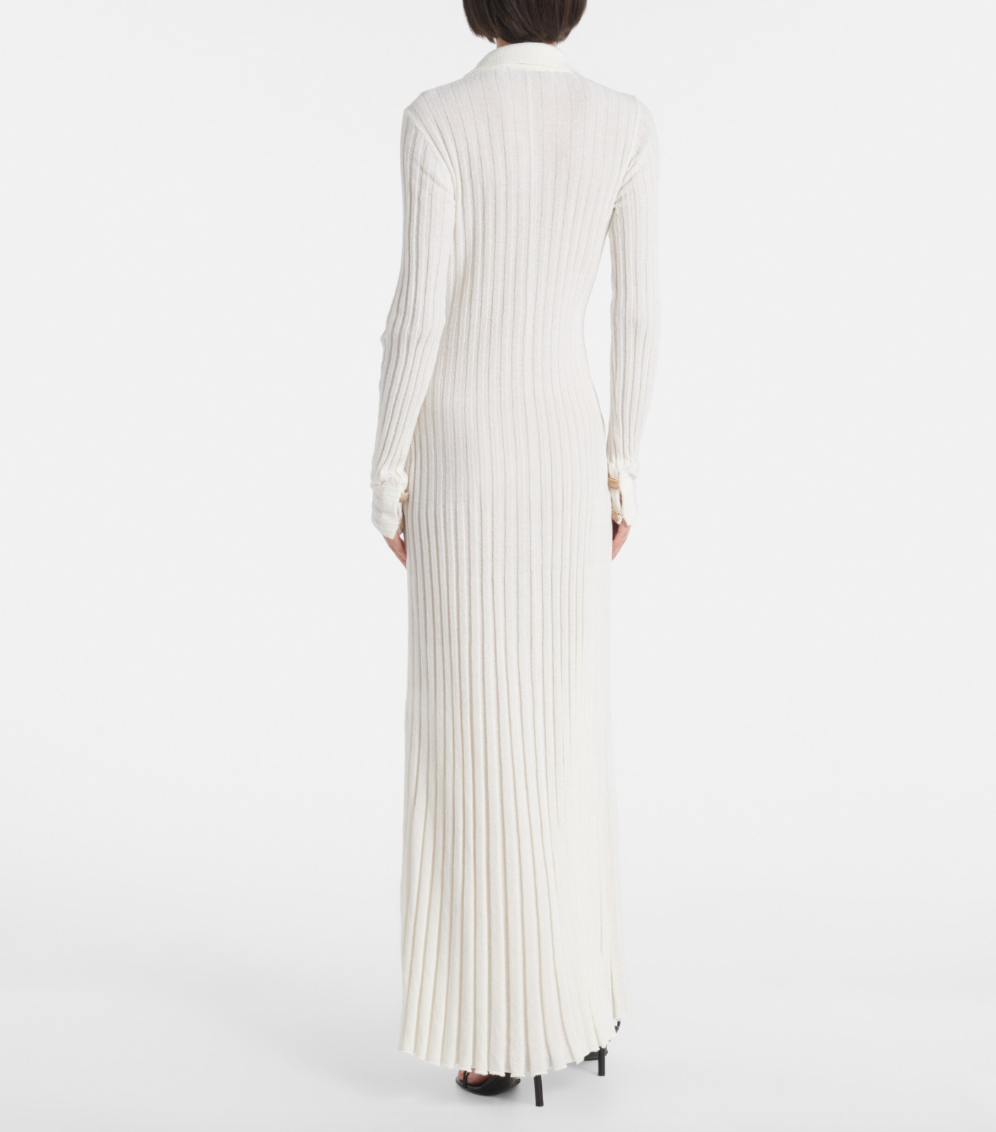 BNWT CHRISTOPHER ESBER WHITE SUNDIAL SHELL KNIT CARDIGAN DRESS – SIZE S