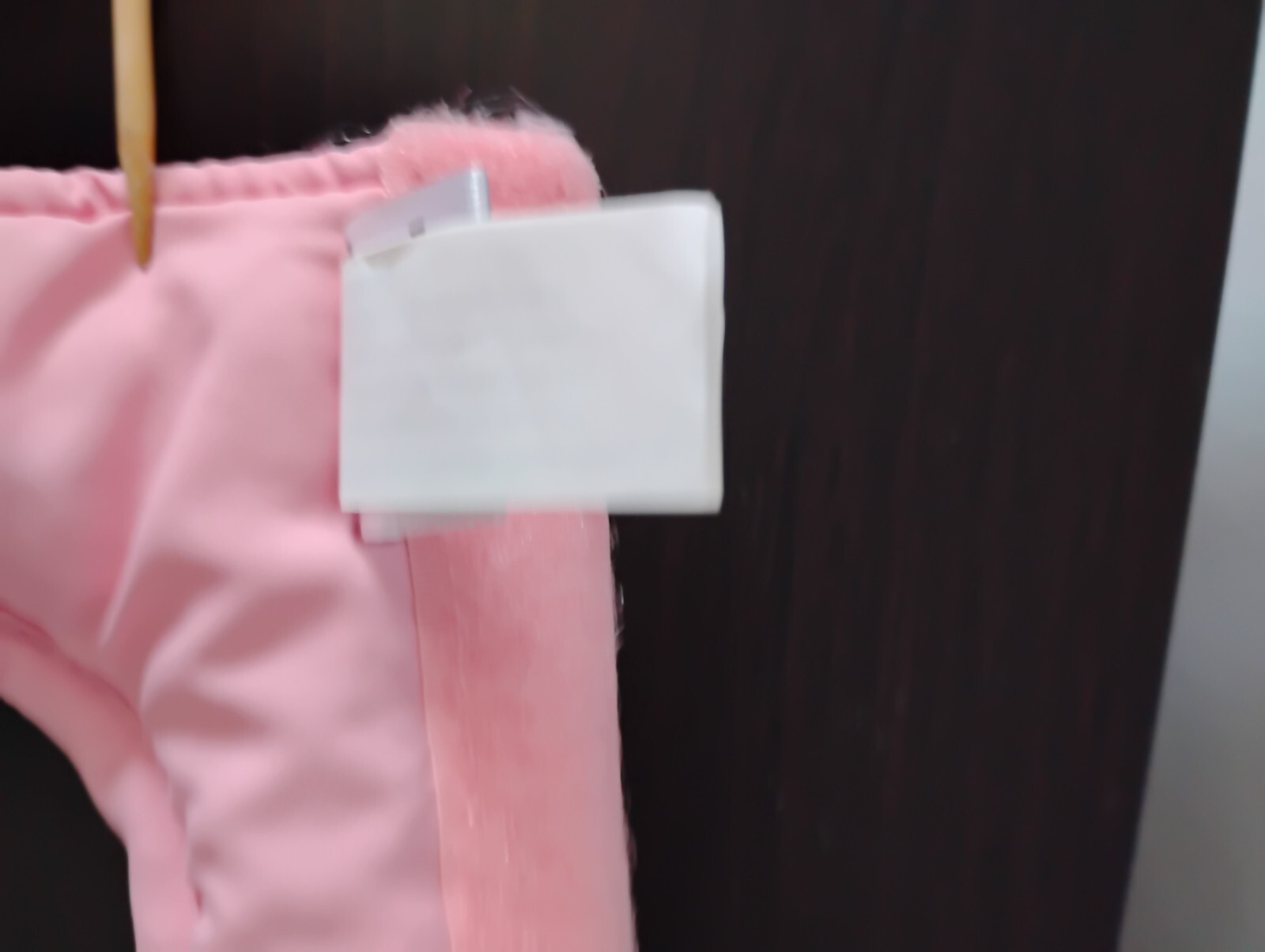 Doggie Dress Pink Ruffle with Rhinestone Bow Size Small