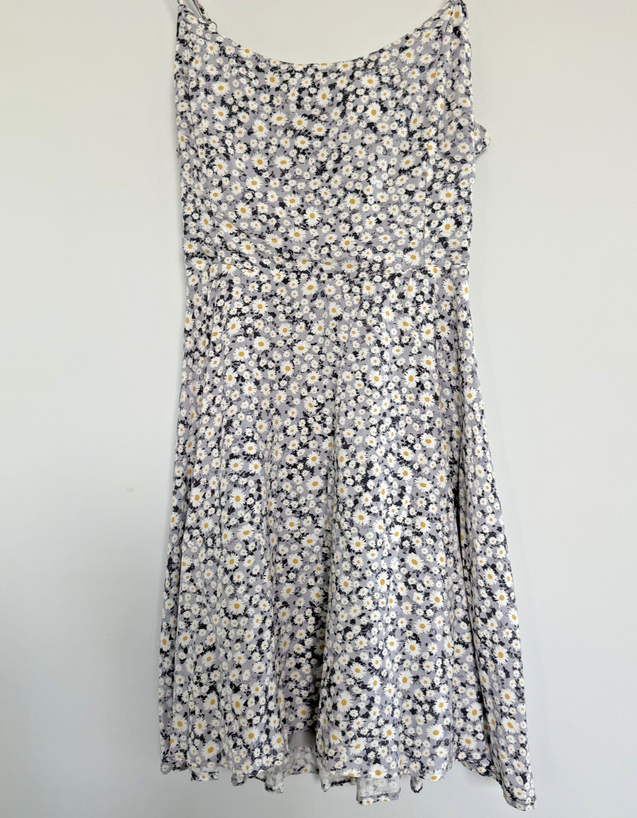 Dress Forum daisy floral womens Large tie back coquette cottage core sundress