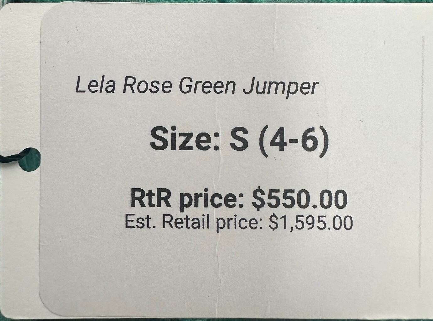 Lela Rose mint green textured geometric cap sleeve fit&flare Blair dress nwt szS