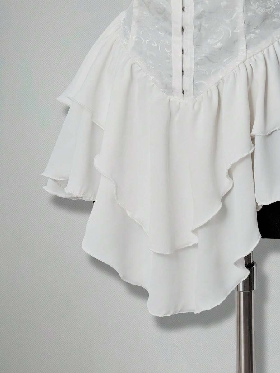 Off The Shoulder Mini Dress Lace Cold Shoulder Asymmetrical A Line Party
