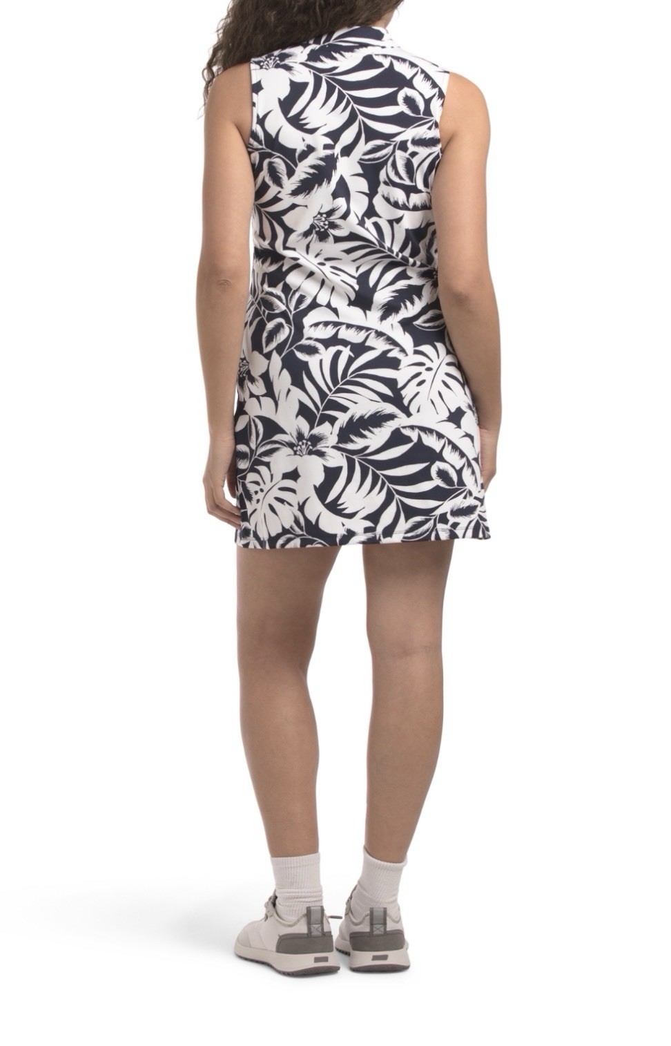 Tommy Bahama Golf Active Mini Dress w/Shorts Pockets XS S M L XL Navy Blue T7