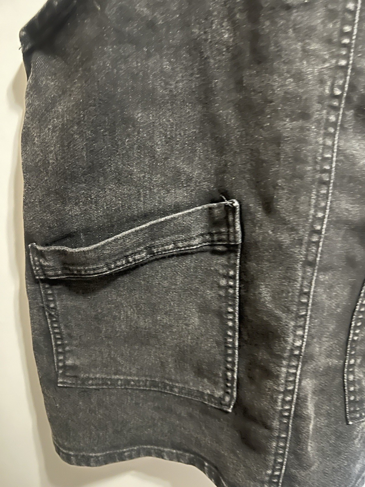 Overall Dress Or Jumper No Bounderies Women’s Black Denim S(3-5) New