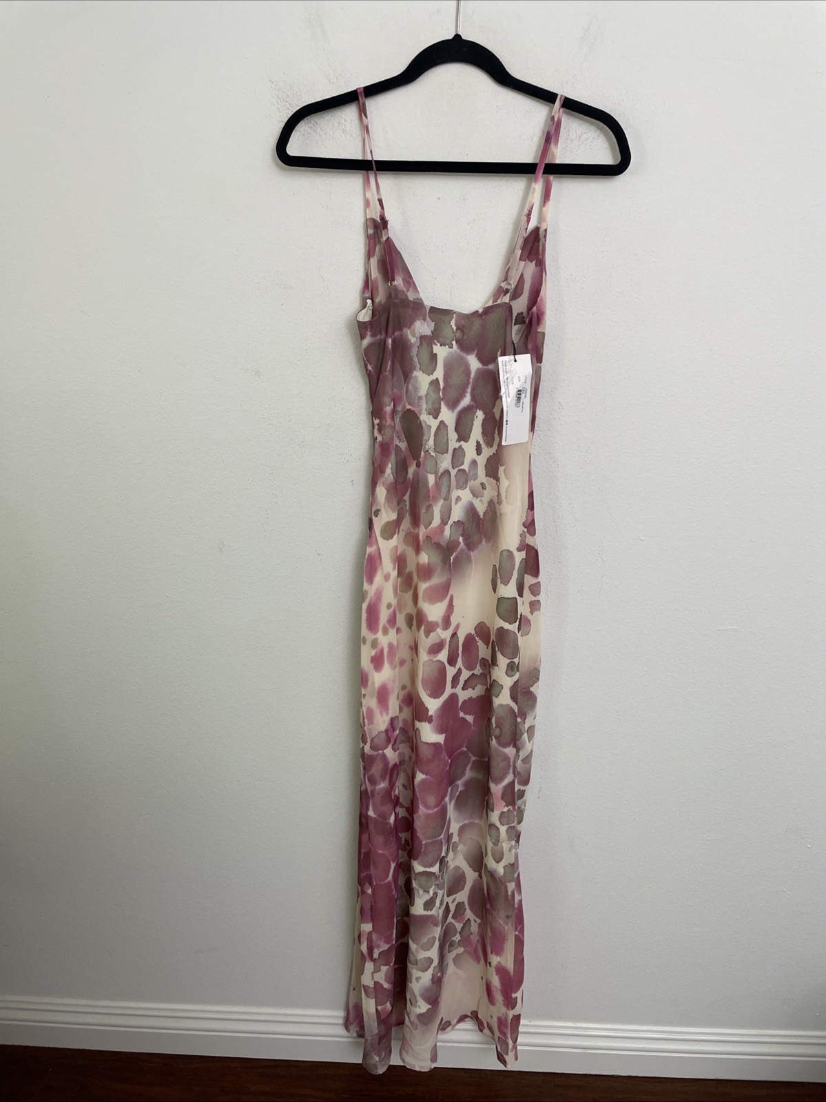 SNDYS x Revolve Skin Maxi Dress Pink Reptile size XS NWT $125msrp