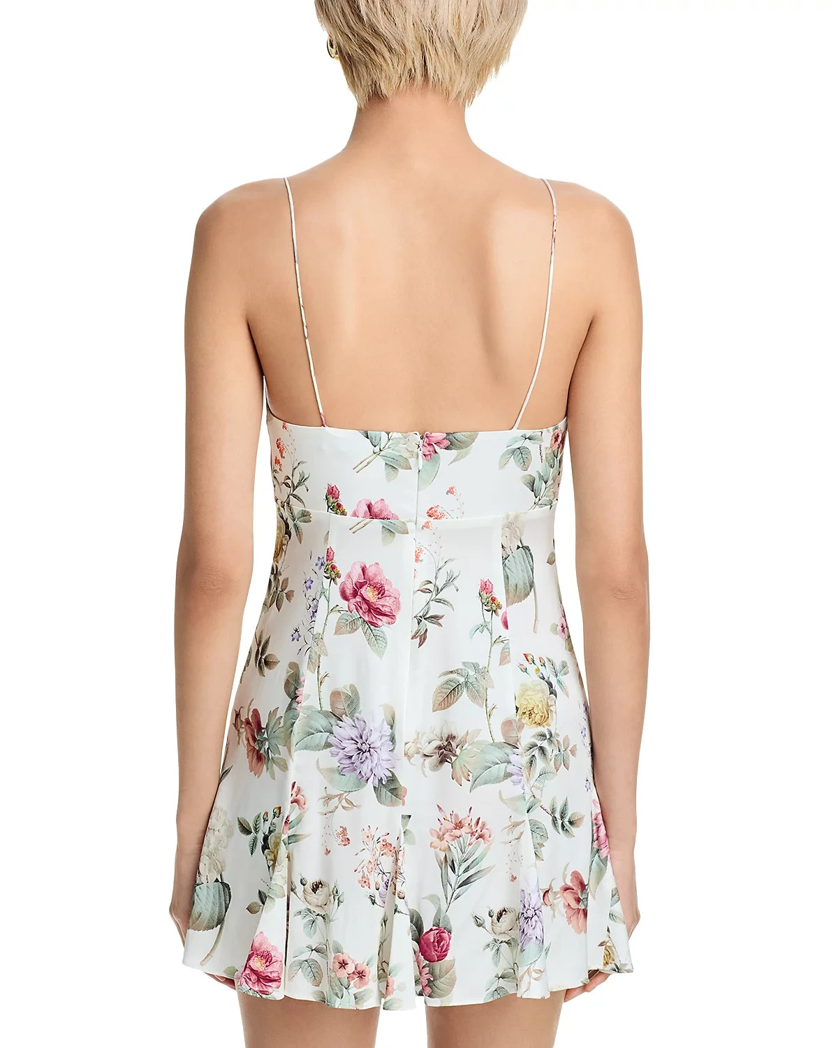 NEW, Alice + Olivia Julietta Slip Mini Dress Multicolor Size 4 #MD2275