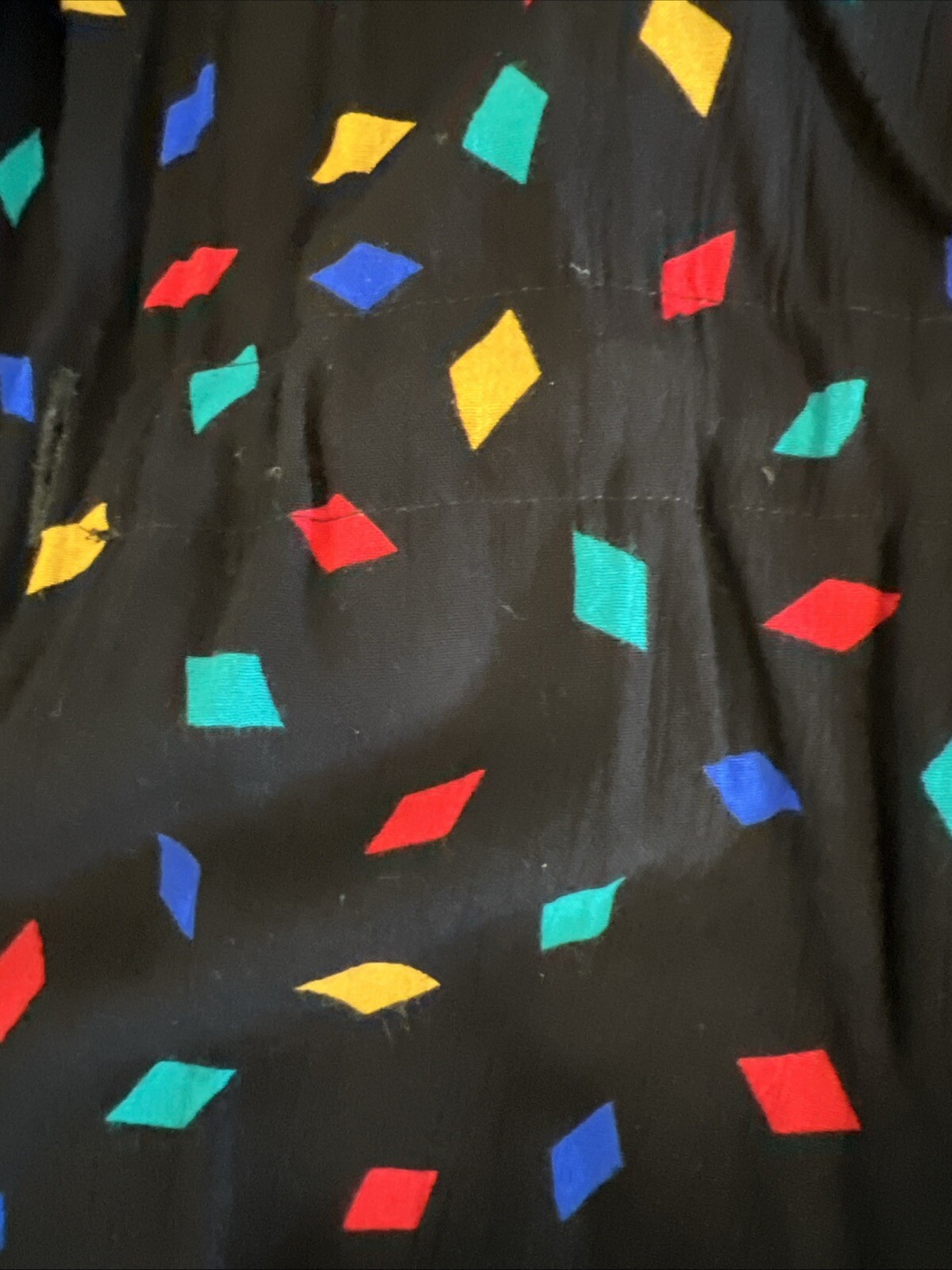 Chaus Women’s Black Crepe Pants & Long Sleeve Reversible Jacket Retro 1980 Large