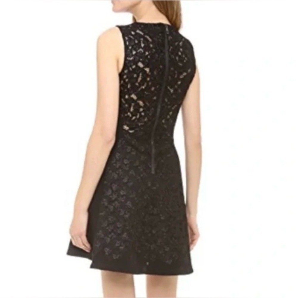 Rag & Bone Black Lace Mini Dress
