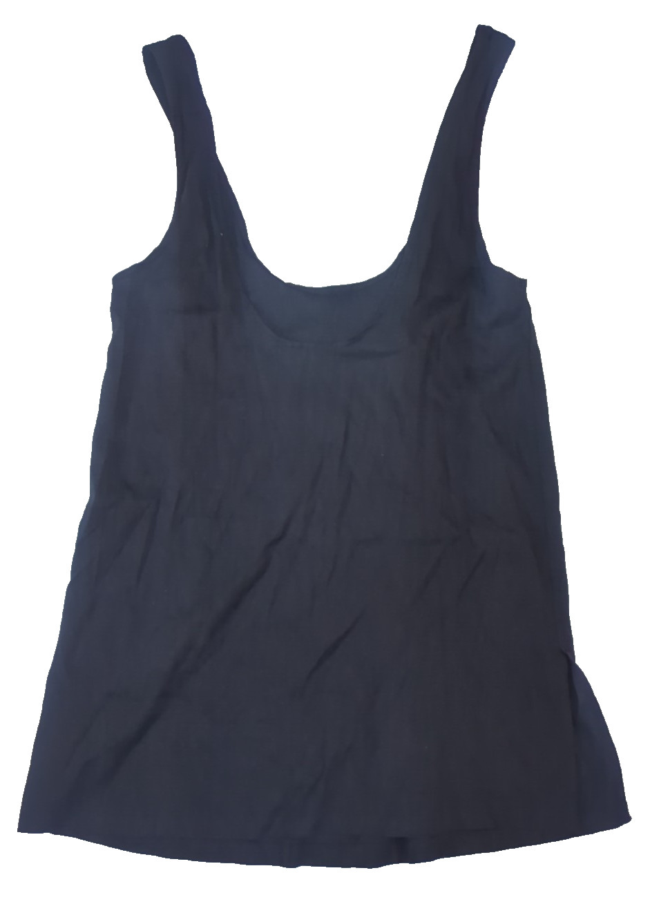 WeWoreWhat Mini Shift Dress Medium in Black Lined Blend- New
