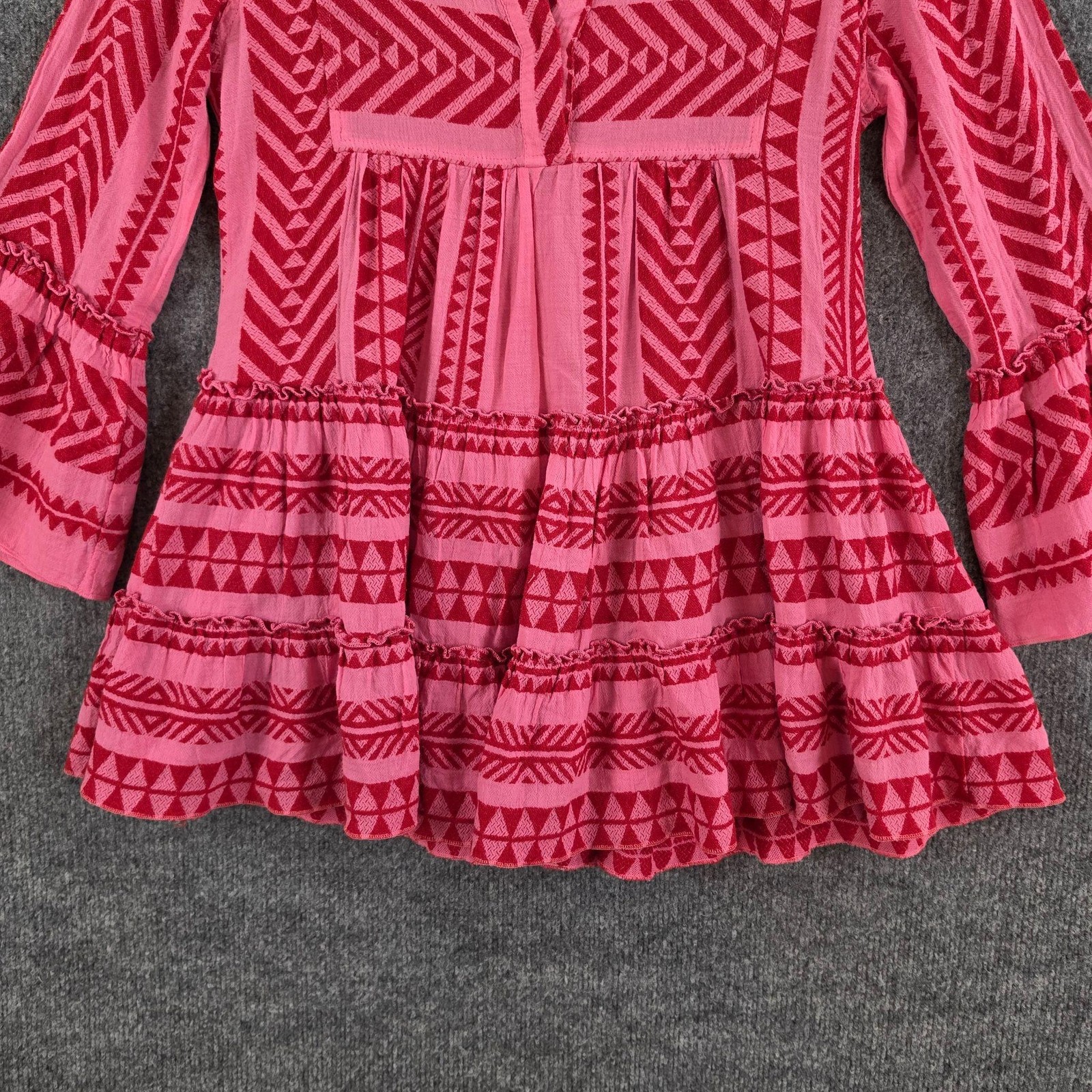 Devotion Twins Dress XS Ella Mini Trapeze Summer Resort Vacation Anthropologie