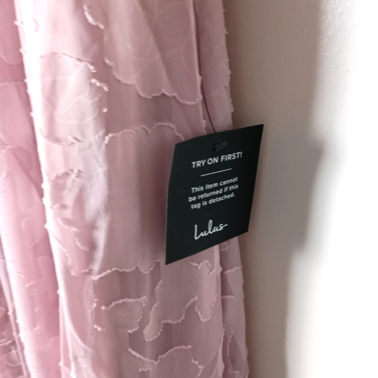 Lulus Love Beyond Mauve Burnout Floral Maxi Dress Women M NWT Wedding Guest