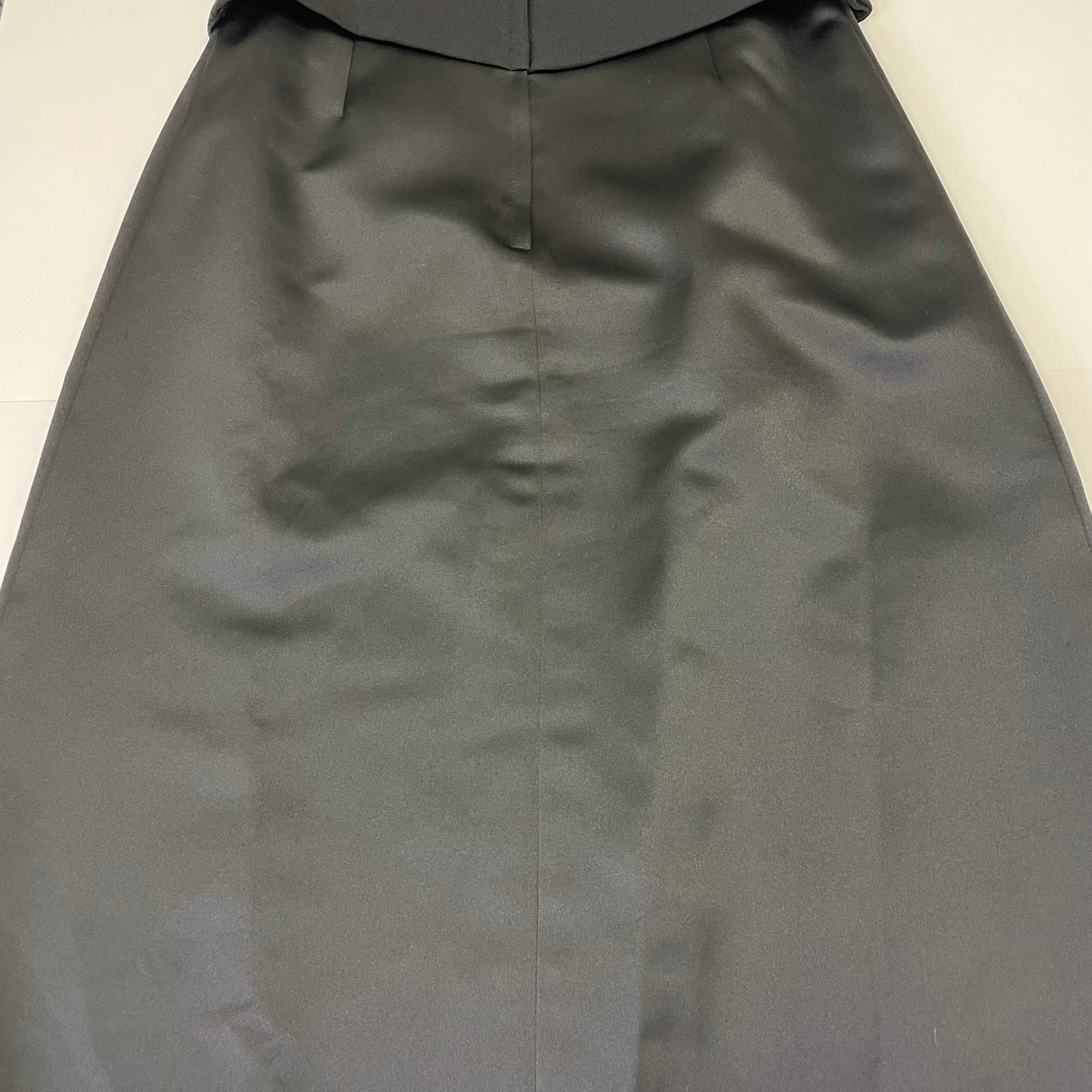 Scott McClintock Millennium 2000 Black Strapless Evening Gown Dress Womens 14
