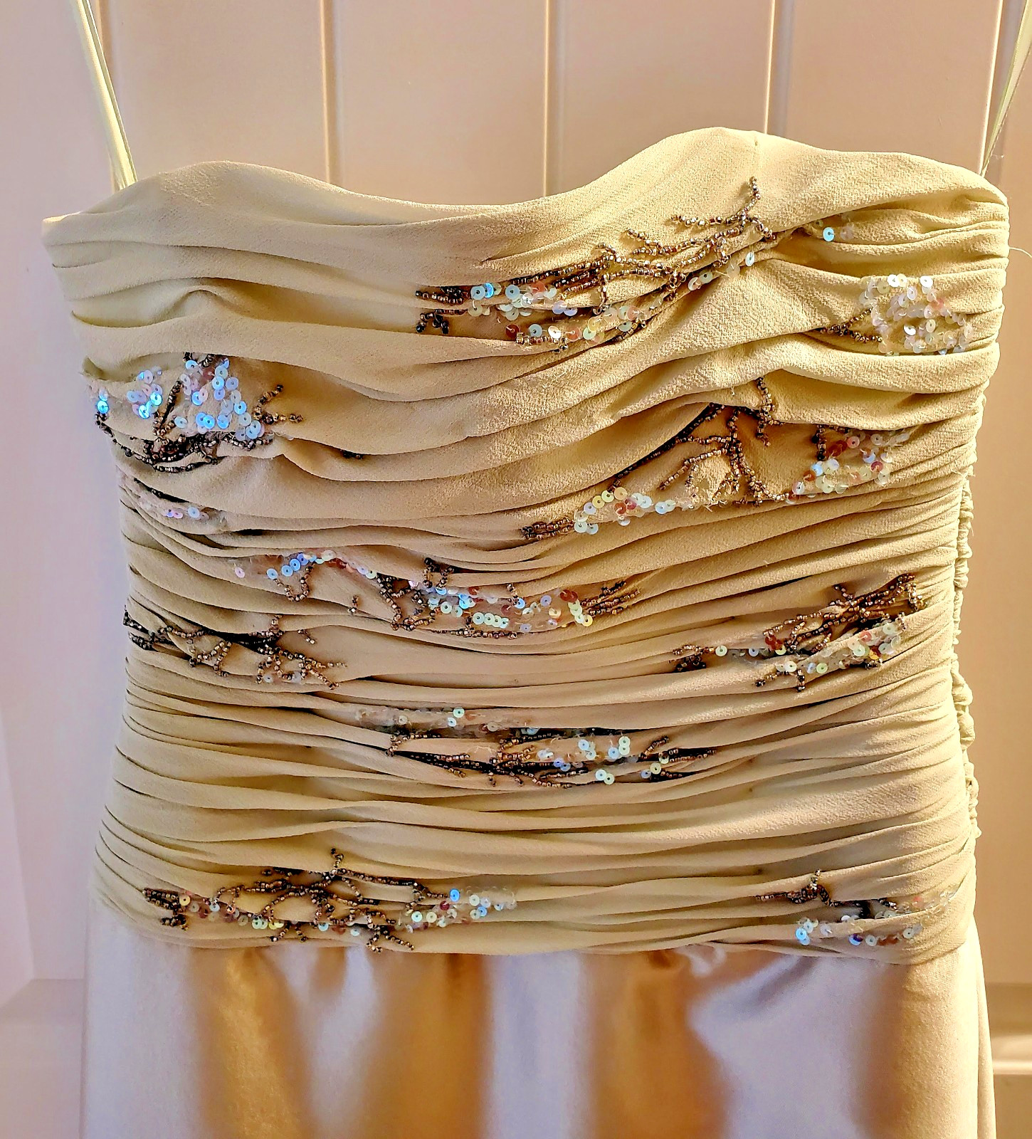 RICKIE FREEMAN for TERI JON NITES DRESS-SHIRRED GOWN & BOLERO JACKET-SIZE 2-NEW