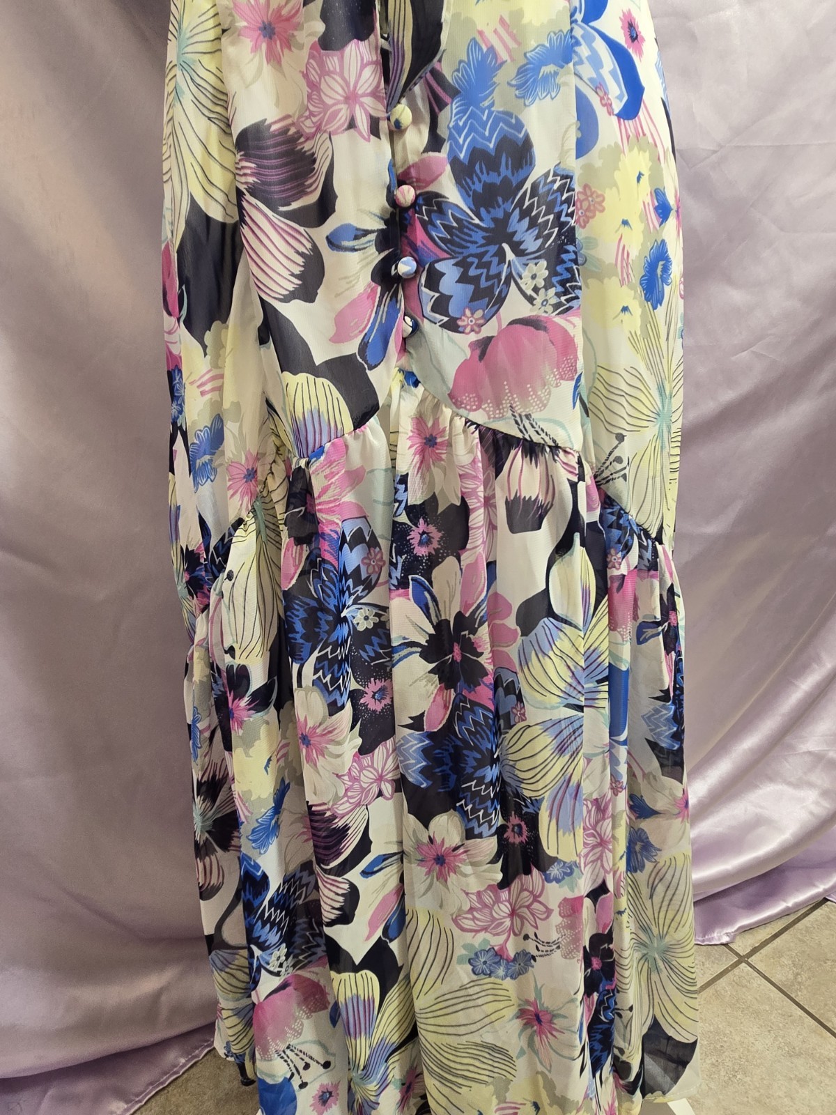 Robert Louis Floral Maxi Dress