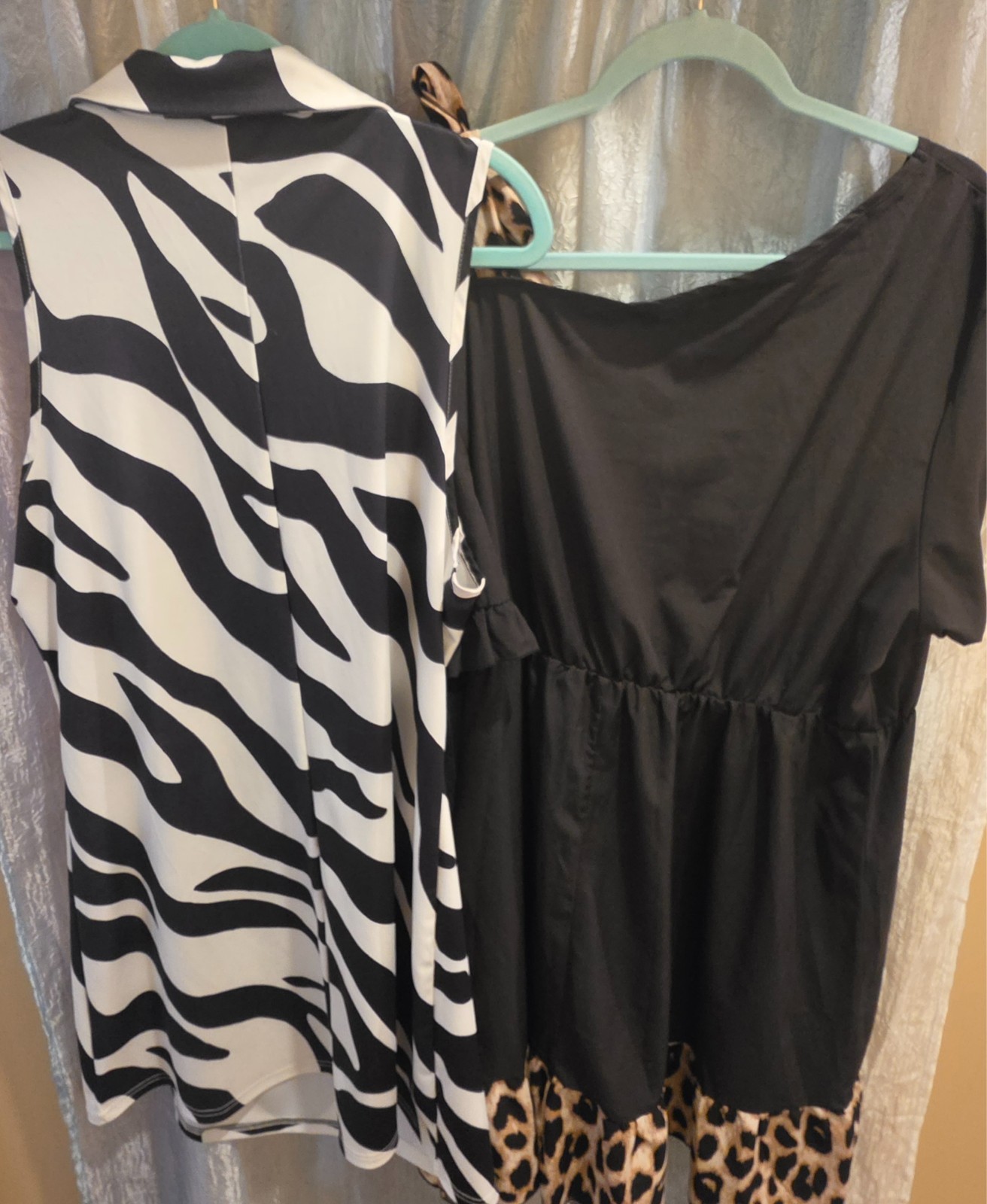 Animal print dresses