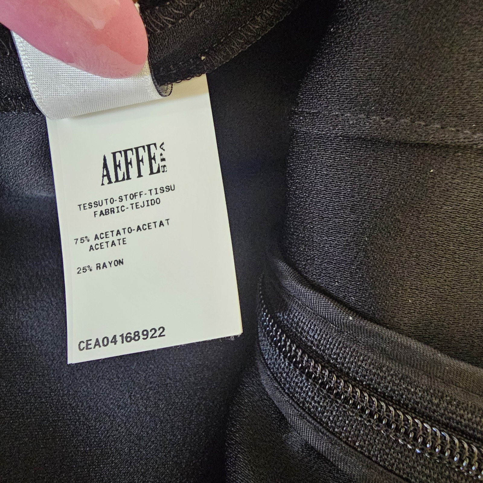 Cedric Charlier Mid-Length Dress With Pleated Panel Size 8