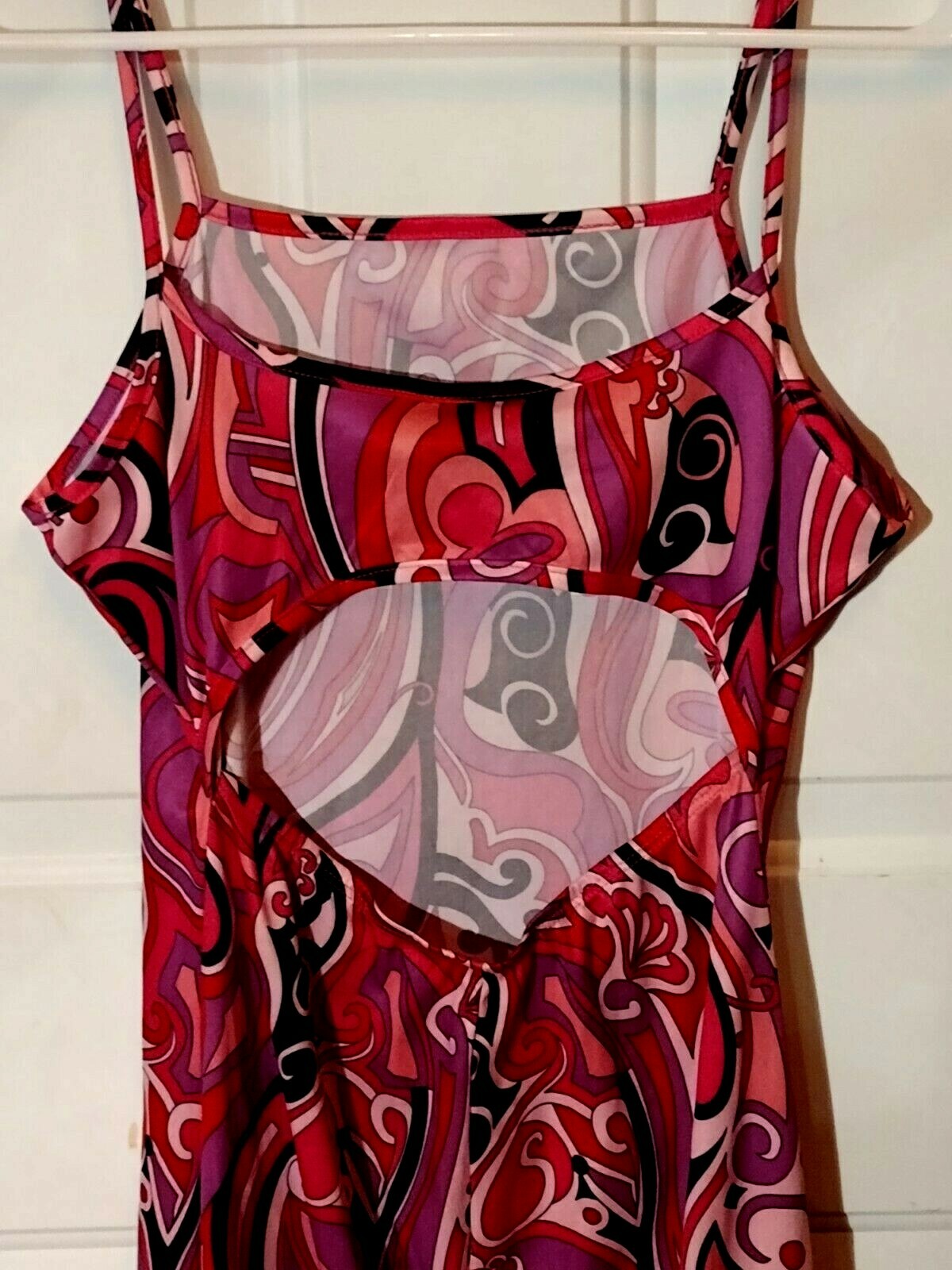 GROOVY maxi-dress multi-color size Juniors M by No Bounderies