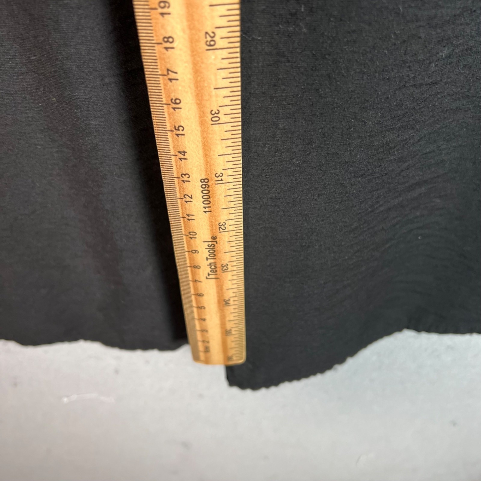 Rachel Roy Black Button-Down Long Sleeve Tunic Shirt Size 0 Back Button Detail