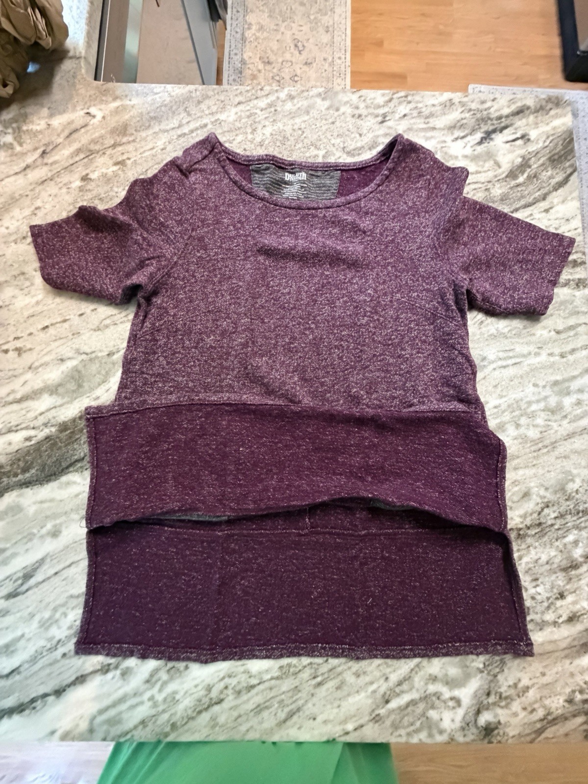 👉🔥Duluth Trading Co. Hemp/Organic Cotton Short Sleeve T-Shirt Dress Sz:Women-S