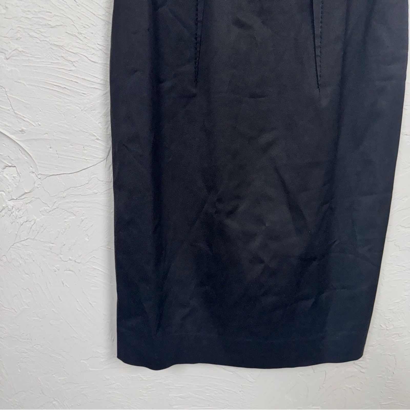 Martin + OSA Black Sleeveless Sheath Dress Womens 0 Classic Preppy Academia Mini