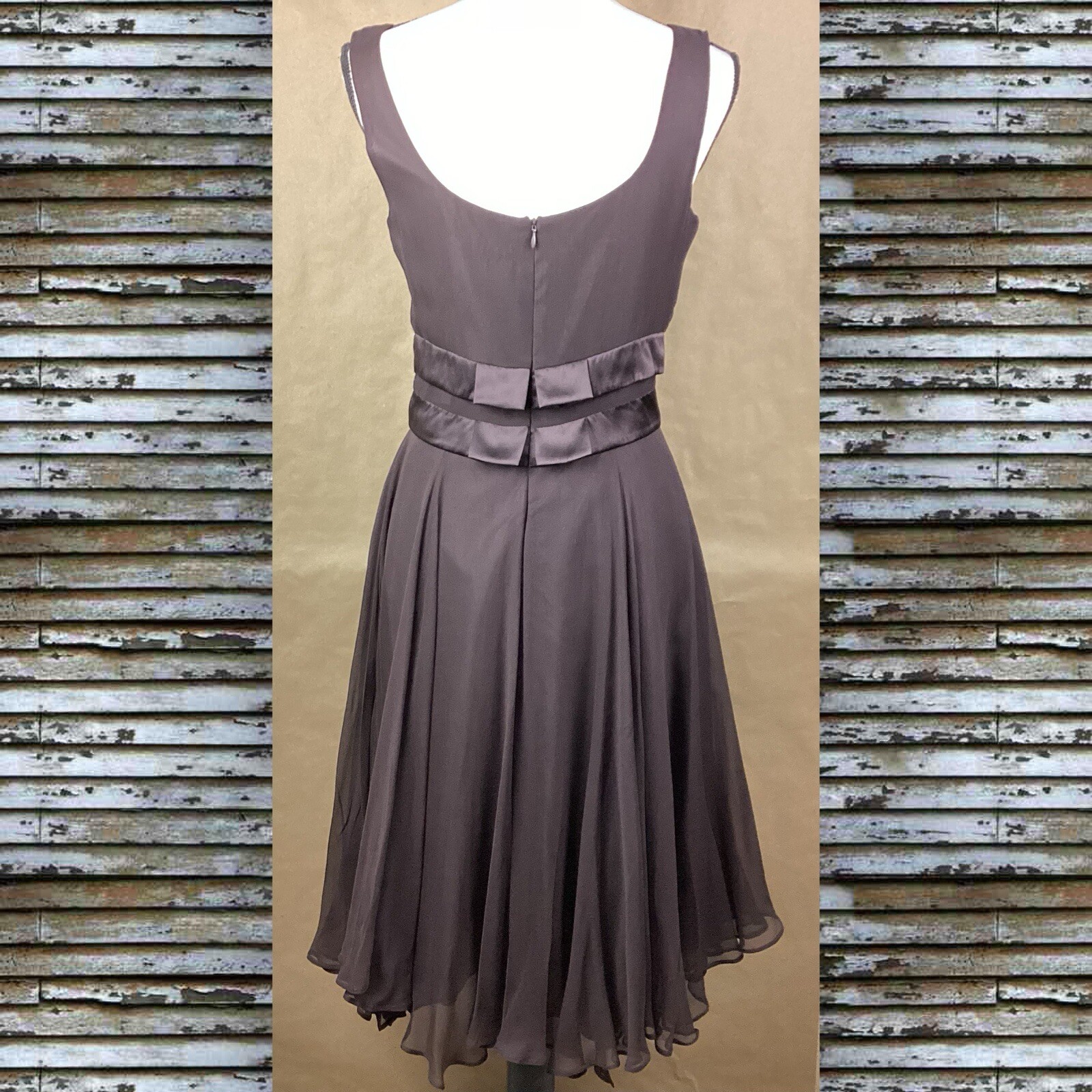 Mix it Vintage Silk Party Flowy Dress BABY Dirty Dancing Style Women’s Size 6