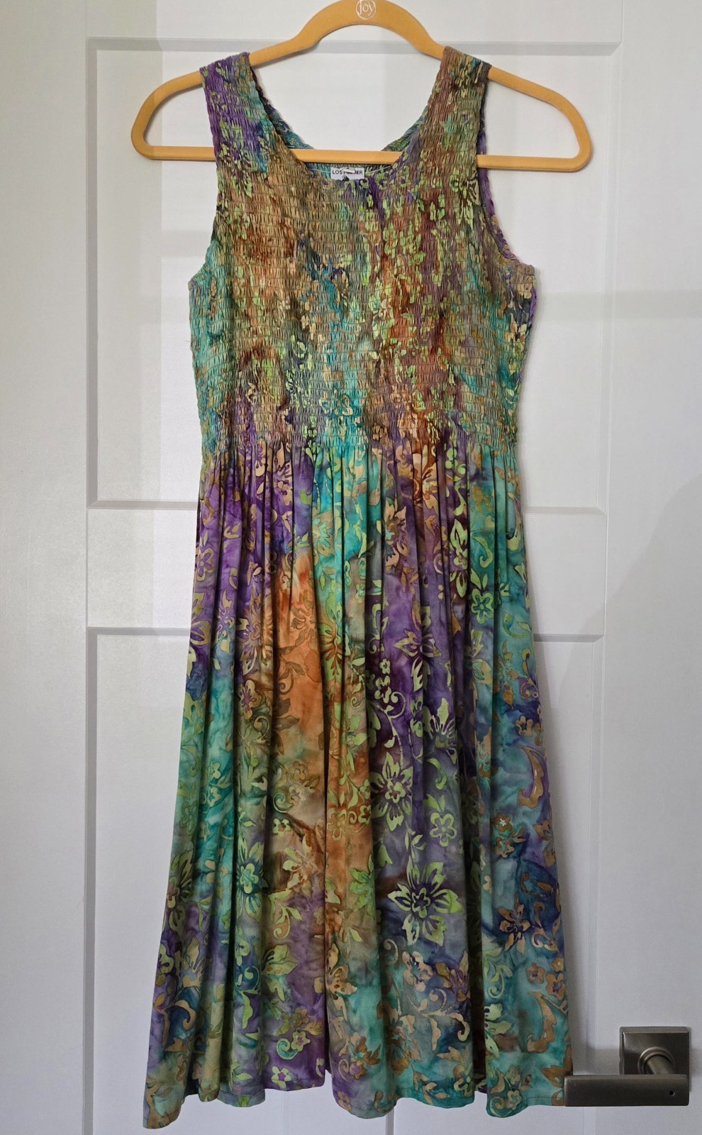 LOST RIVER CLOTHING CO WOMENS MIDI FLORAL SUNDRESS in SIZE SMALL-GREAT DRESS!!