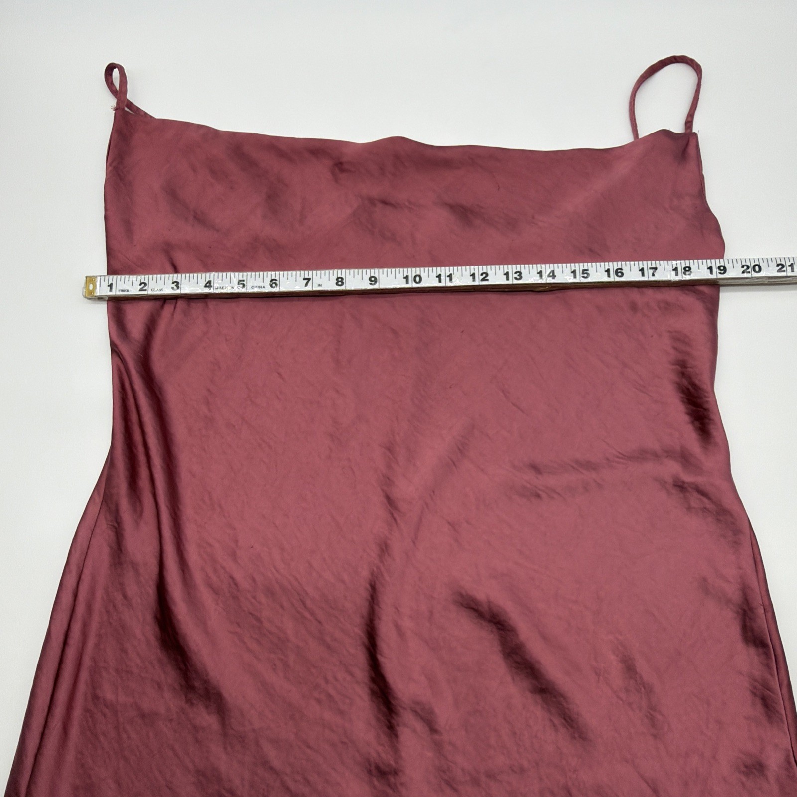 Justify Dress Womens L Brown Solid .#40299