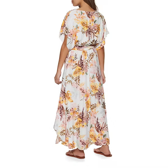 Rip Curl L28919 Womens Multi Tallows Floral Maxi Dress Size Small