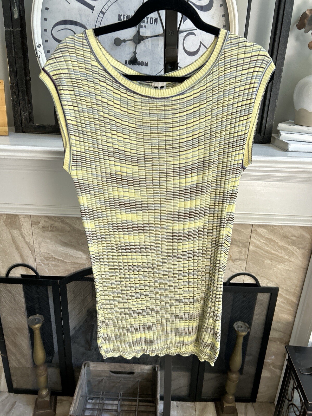 M by MISSONI sleeveless stretch mini dress – multicolor – sz 42 – US 6
