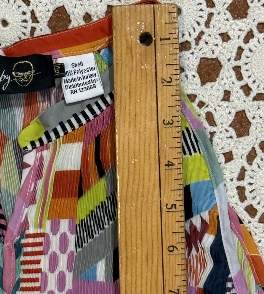 DESIGUAL Vibrant Art Patchwork Print Dress Halter Neck Beach Club Classic