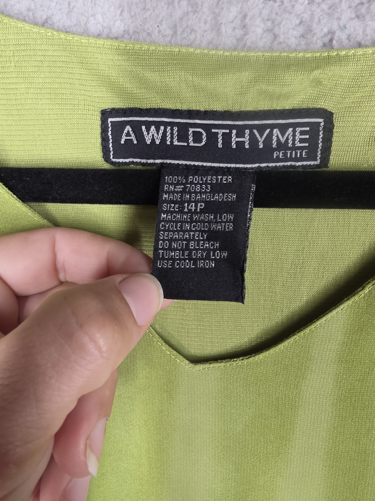 Lime Green Shift Dress 14p 14 Petite A Wild Thyme Y2k 90s Beach Midi Slits