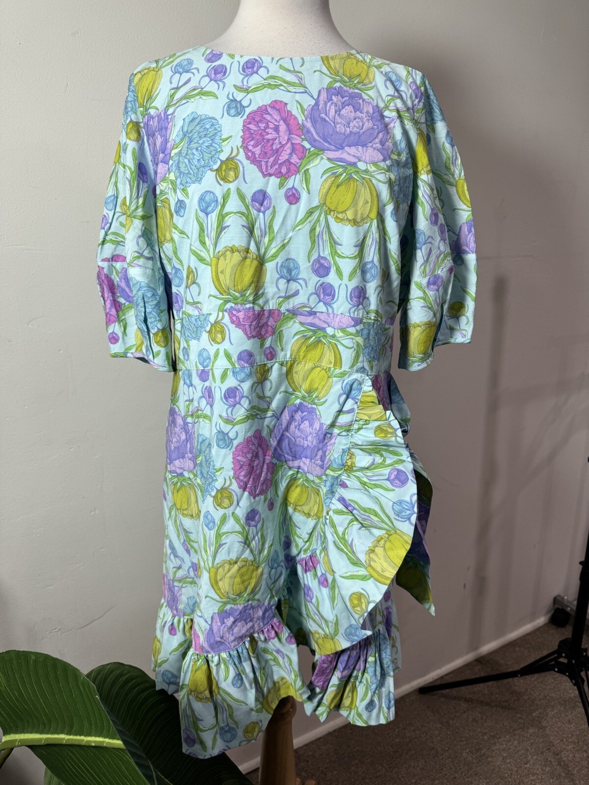 Emily McCarthy Lola Dress, Peony Party $278.00 Size S