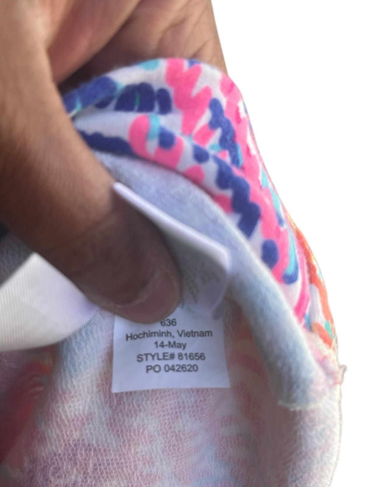 Lilly Pulitzer Electric Feel TAMMY French Terry Dress Size Medium