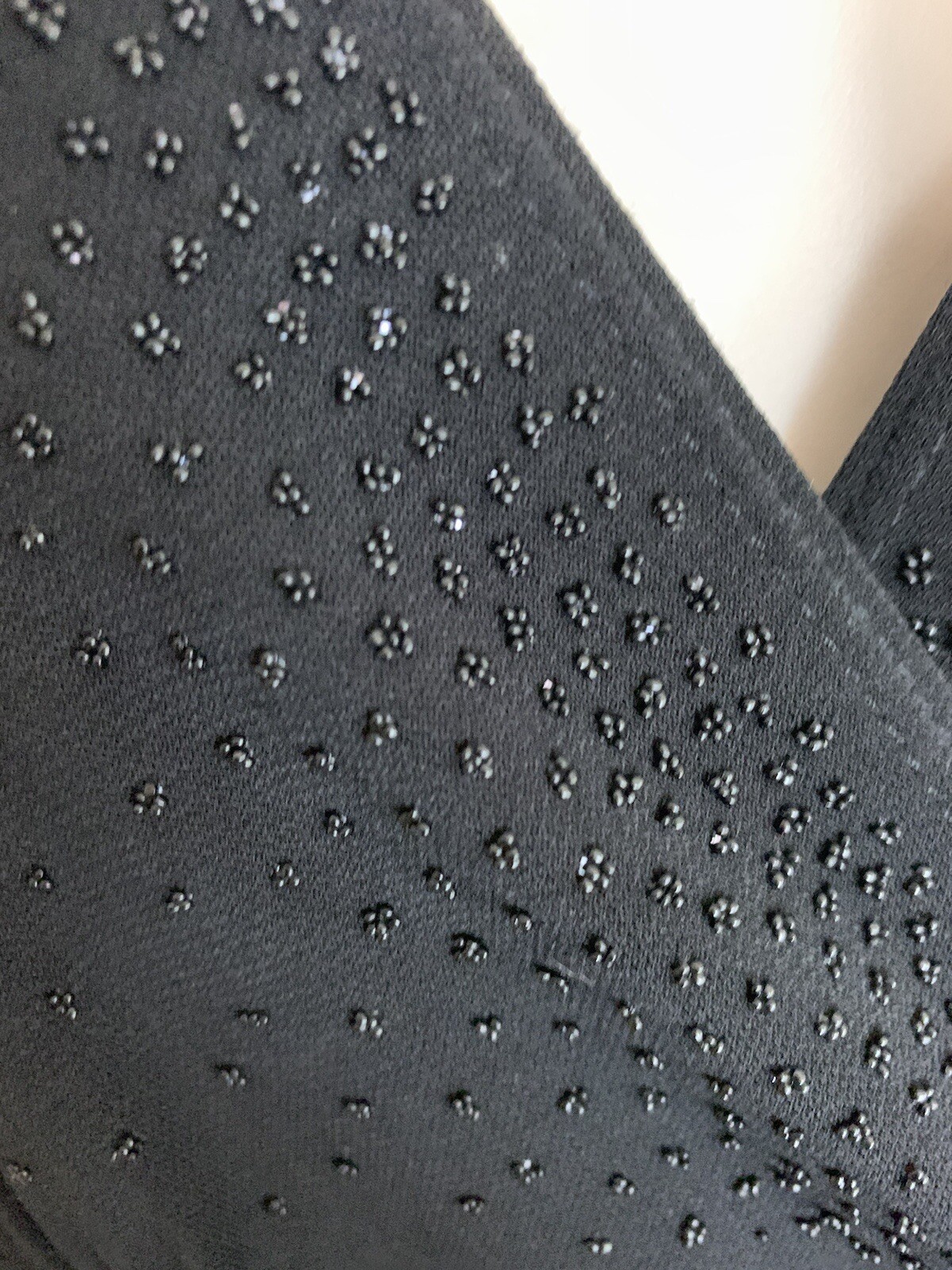 Fashion Bug Black Sleeveless Beaded Dressy Evening Cocktail Dress Size 8