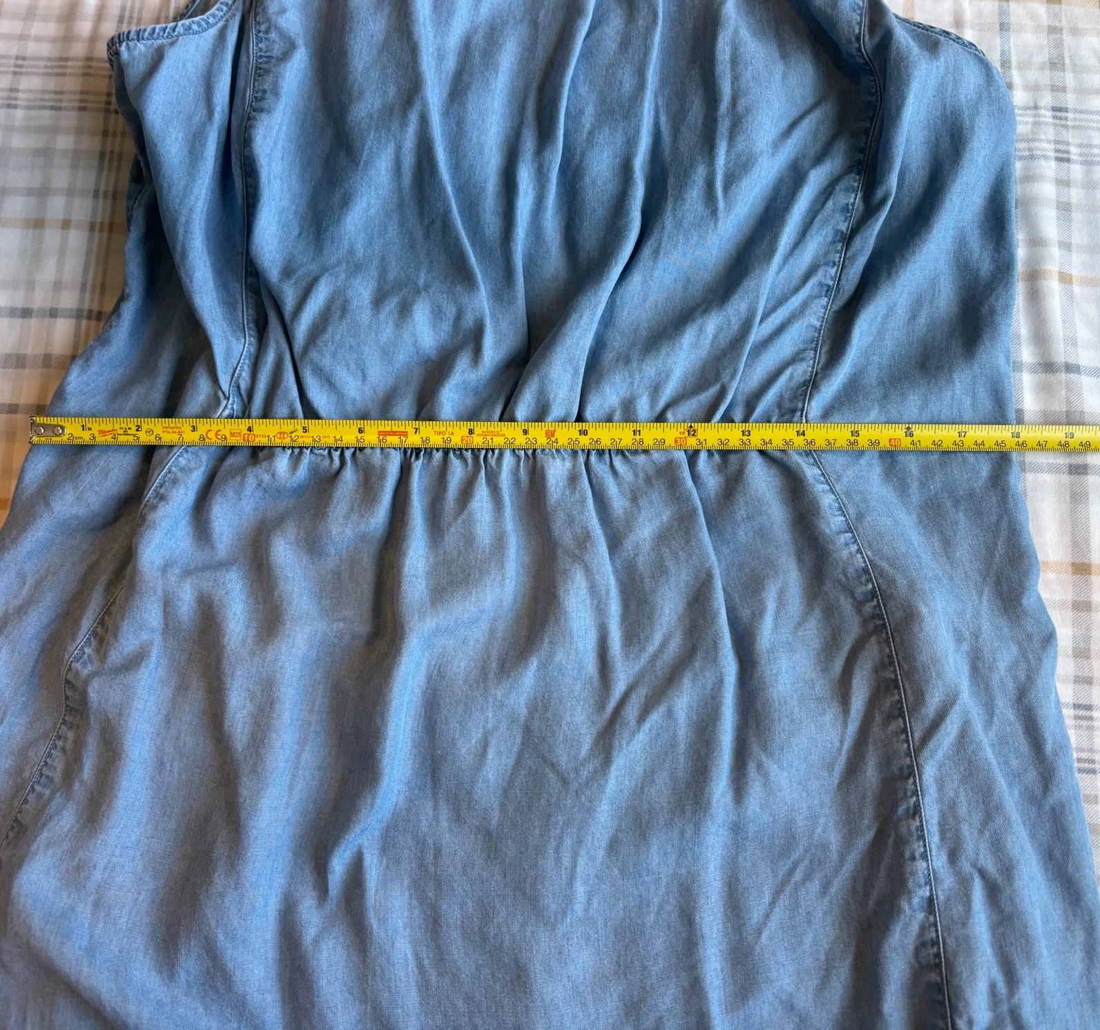 Beach Lunch Lounge Collecttion Blue Dress Size XL